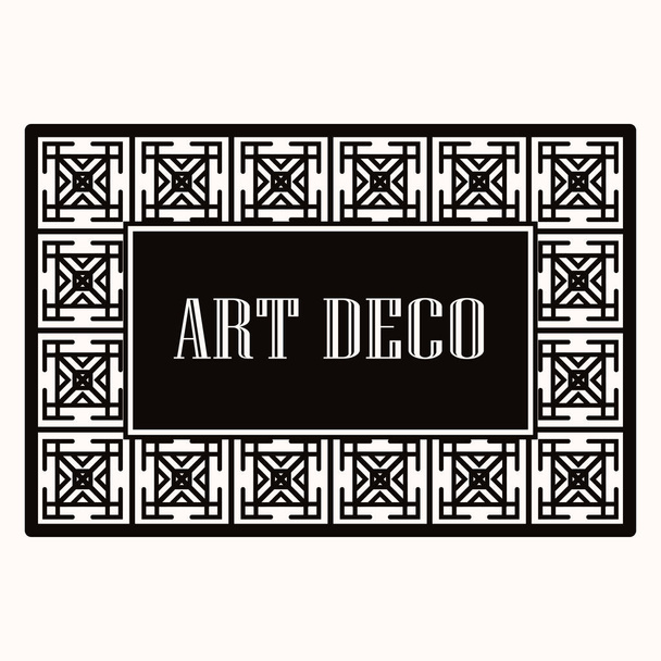 рамка рамки Art Deco
 - Вектор, зображення