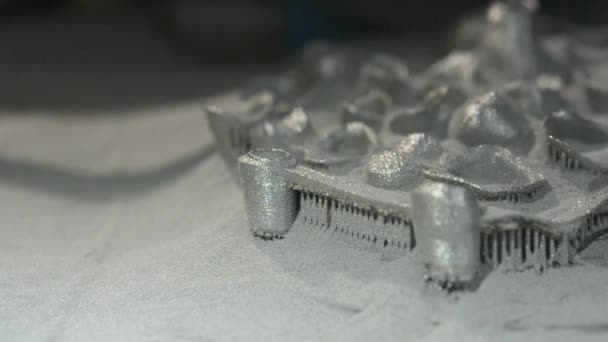 3D printer afdrukken metaal. Lasersintermachine voor metaal. - Video