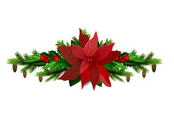 Christmas decoration isolated - Vector, Image