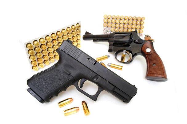 pistool en revolver - Foto, afbeelding