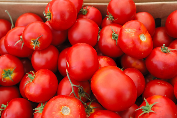 Kırmızı heiloom domates - Fotoğraf, Görsel