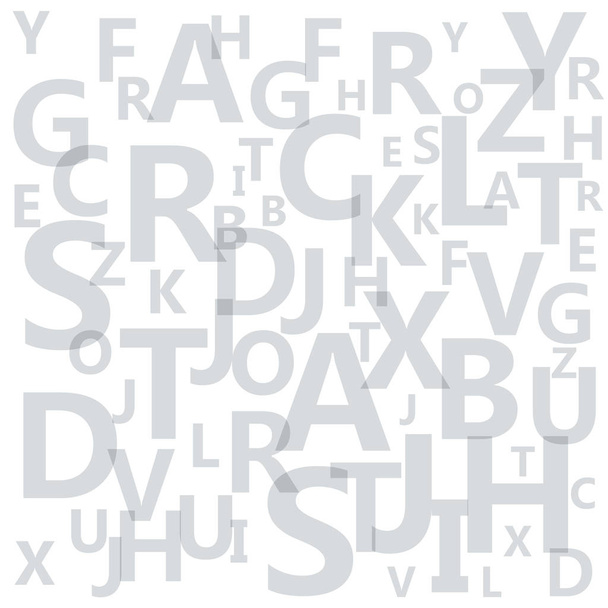Vektorový pozadí abstraktní abeceda  - Vektor, obrázek