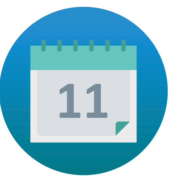 Calendario isolato icona vettoriale che può essere facilmente modificare o modificare
 - Vettoriali, immagini
