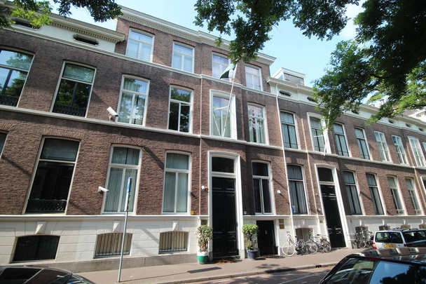Embassy of Pakistan in the city of The Hague where all diplomats are working in the Netherlands - Foto, afbeelding