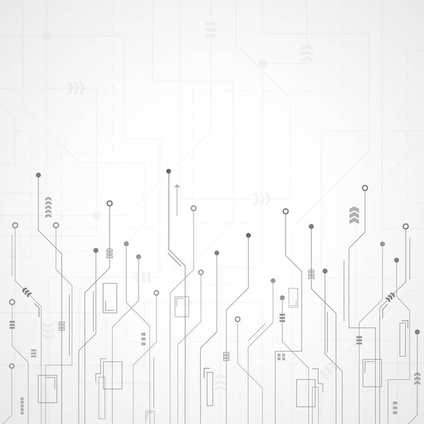 Abstract Technology Background , circuit board - Vector, Image