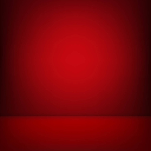 Empty Textured Red Background, Vector Illustration - Vector, Image