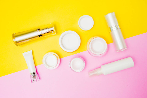 cosmetic product colorful background - 写真・画像