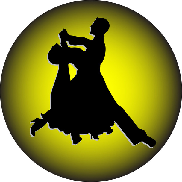 Вектор танцевального силуэта
 - Вектор,изображение