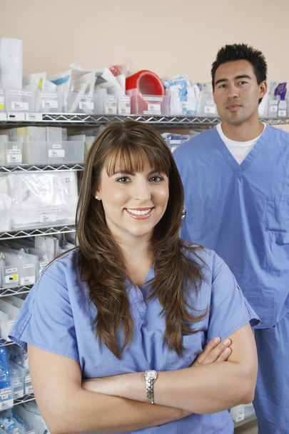 Pharmacists In Hospital Room - Foto, Imagem