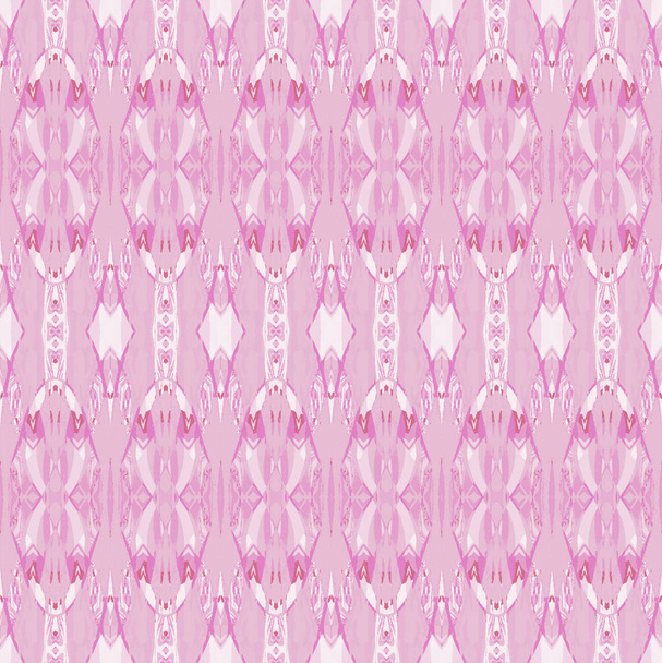 Fondo geométrico abstracto sin costura. Patrón ornamental regular rosa, violeta y púrpura verticalmente
. - Foto, Imagen