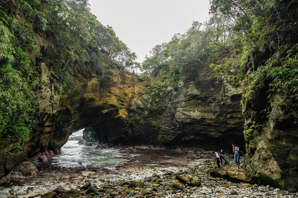 Ryugu sea cave view - Foto, Imagem