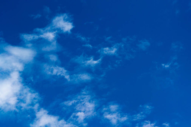 Blue backdrop in the air. - Фото, изображение