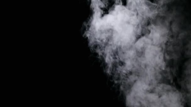 Realistische droge rookwolken mist - Video