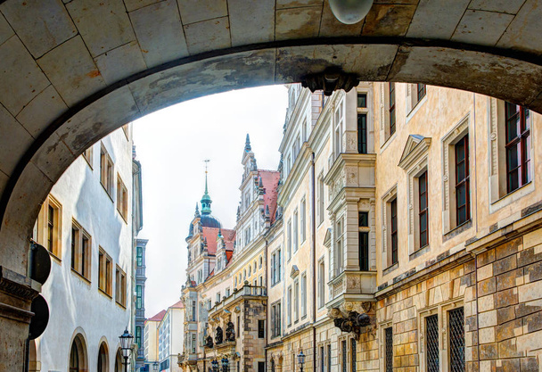 Historic oldtown of Dresden (Saxony, Germany) - 写真・画像