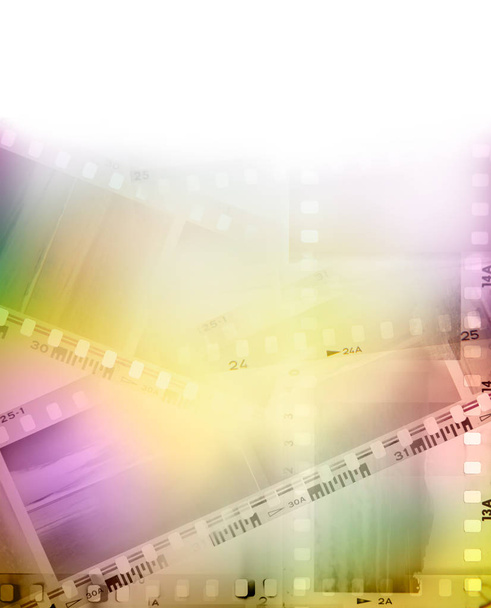 Pellicola colorata negativo cornici sfondo - Foto, immagini