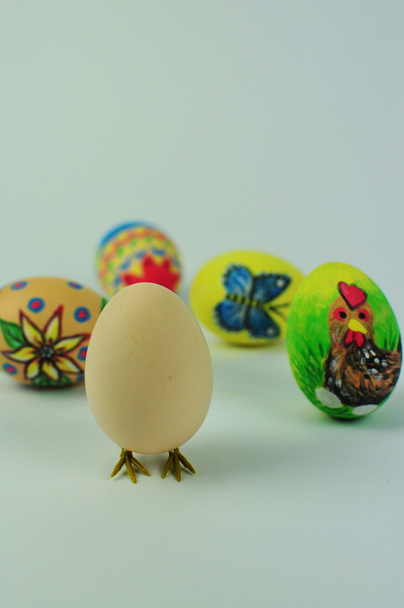 Великдень фарбовані яйця
 - Фото, зображення