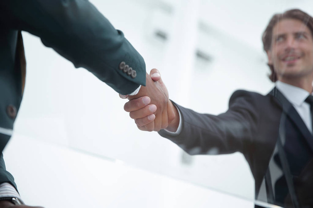 closeup .handshake of business partners. business concept - Fotó, kép