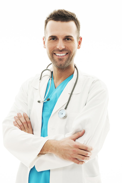 Confident male doctor - Photo, Image