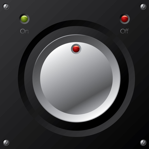 On and off button - Vector, Image