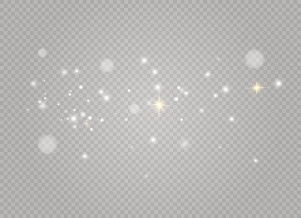 Χριστουγεννιάτικα φωτάκια σκόνη - Διάνυσμα, εικόνα