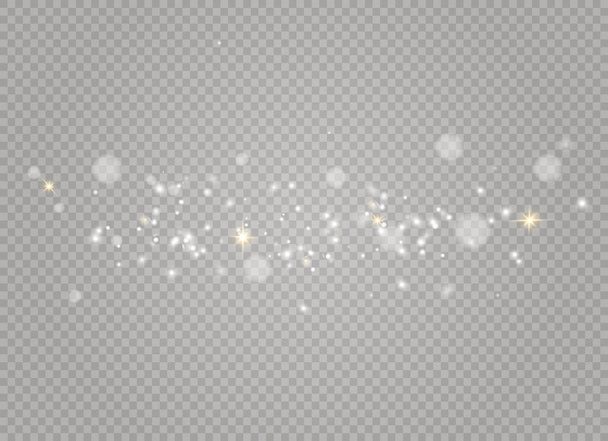 Navidad luces polvo
 - Vector, imagen
