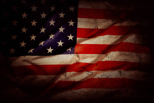 Одяг бурхливого американського прапора - Фото, зображення