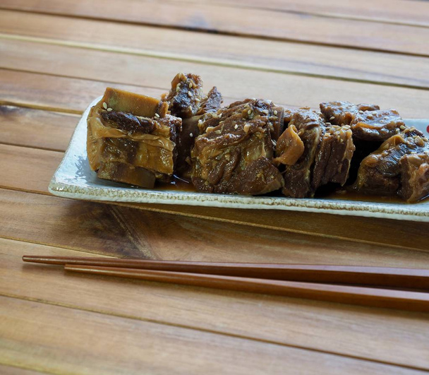 Côtes de bœuf coréennes à la vapeur - Photo, image