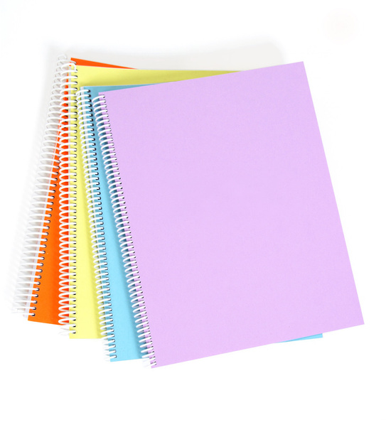 handboeken in verschillende kleuren - Foto, afbeelding