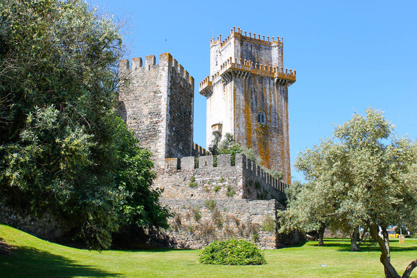El Castillo de Beja, un castillo medieval en la ciudad portuguesa de Beja, en la región del Alentejo
. - Foto, Imagen