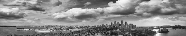 Повітряний панорамний вид на Сідней - Харбор (Новий Південний Уельс, Австралія).. - Фото, зображення