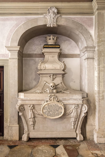 18-го століття могила Dom Антоніо, у дітей Palhava каплиця. Сан-Вісенте-де-Фора монастир. Дуже важливим пам'ятником Лісабон, Португалія - Фото, зображення