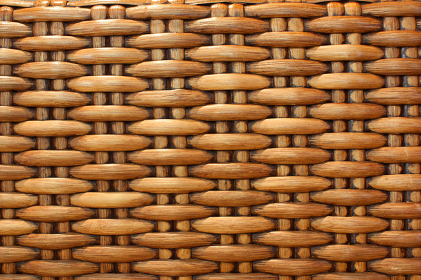 Woven rattan with natural patterns. - Photo, Image