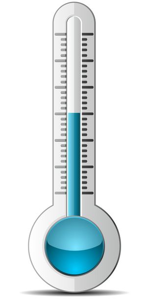 Θερμόμετρο - Διάνυσμα, εικόνα