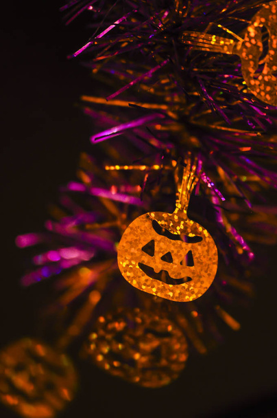 Halloween, abóbora Corte de papel
 - Foto, Imagem