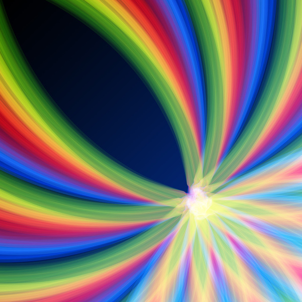 multicolored rainbow lines - Photo, Image