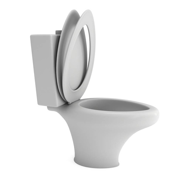 Toilet bowl 3d - Fotoğraf, Görsel
