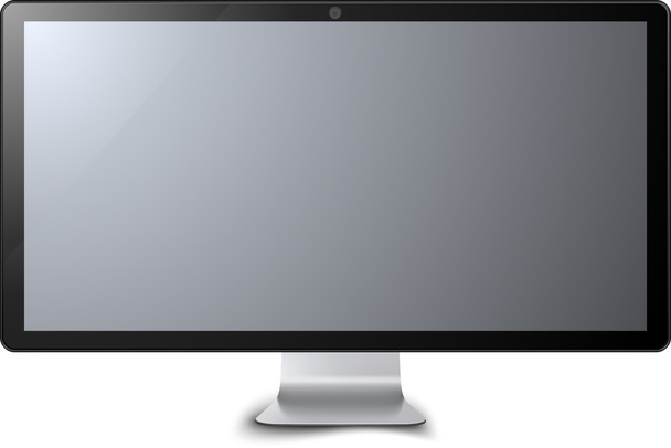 számítógép-monitor - Vektor, kép