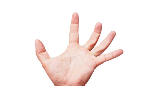 geste isolé de la main masculine
 - Photo, image