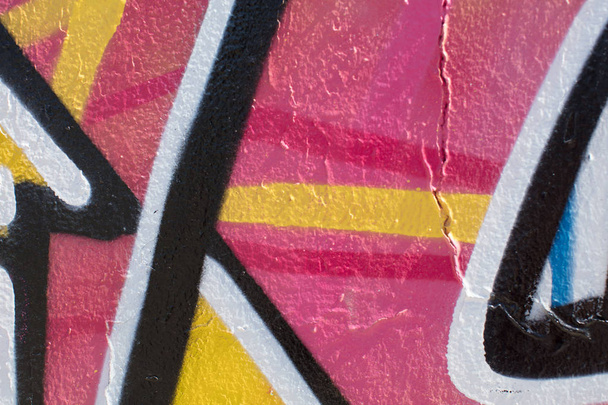 graffiti modern spray background or texture wallpaper - Photo, image