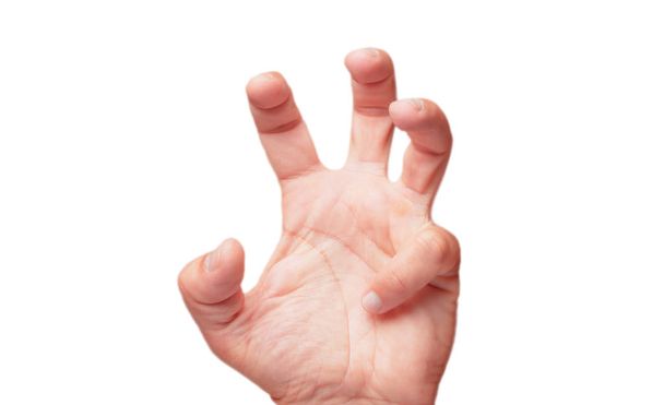 isolated male hand hold gesture - Fotó, kép