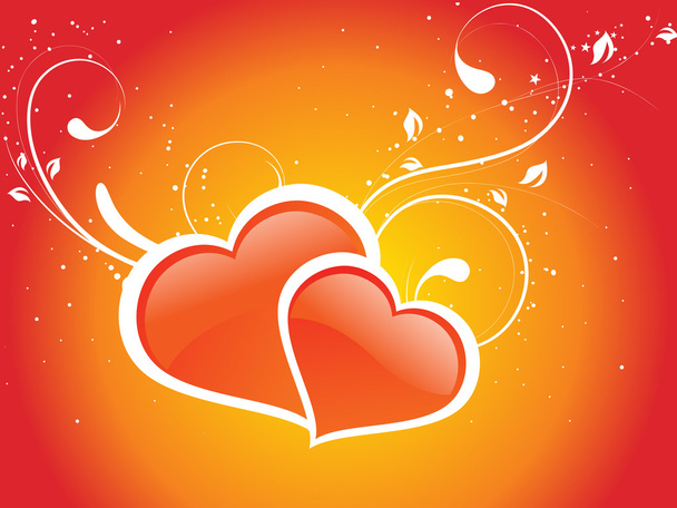 Abstract valentine heart - Διάνυσμα, εικόνα