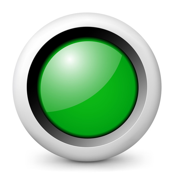 εικόνα που απεικονίζει ένα πράσινο φανάρι - Διάνυσμα, εικόνα