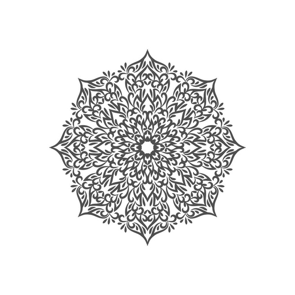 Abstract elegant decorative mandala design vector - Vektor, obrázek