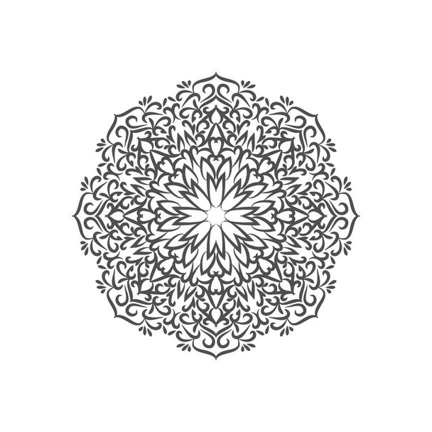 Abstract stylish mandala design - Διάνυσμα, εικόνα