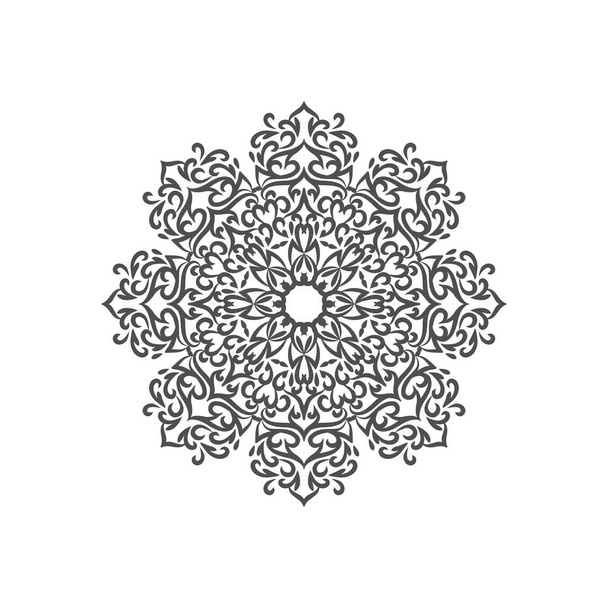 Abstract elegant decorative mandala design vector - Διάνυσμα, εικόνα