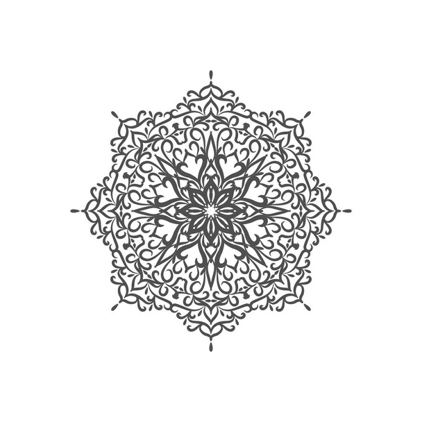 Abstract elegant decorative mandala design vector - Vektor, obrázek