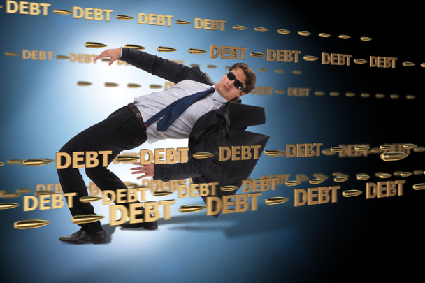 Borç ve borç alma iş kavramı - Fotoğraf, Görsel