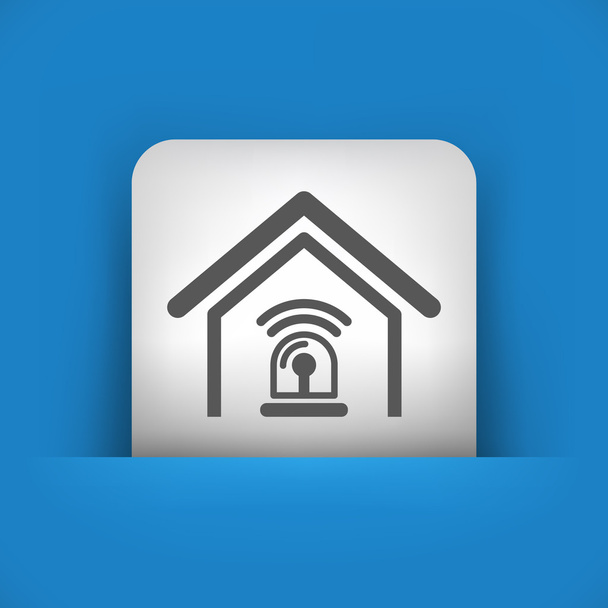 icône bleue et grise représentant l'alarme
 - Vecteur, image