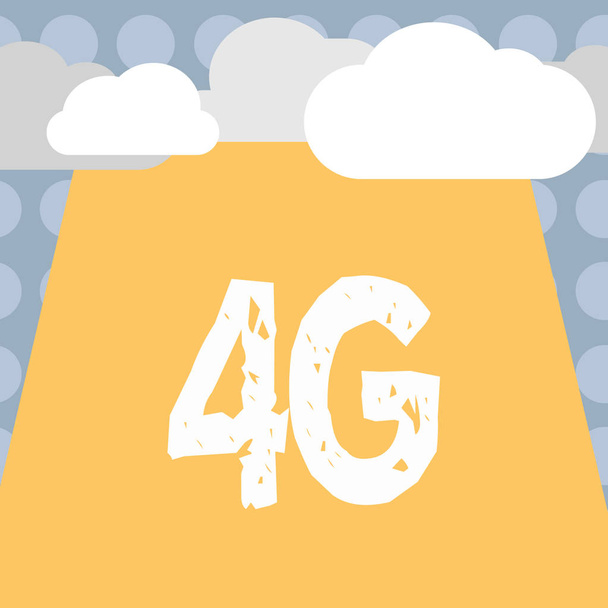 Концептуальний рукопис, що показує 4G. Текст ділової фотографії Стандарт мобільного зв'язку Бездротовий доступ до Інтернету з більшою швидкістю
 - Фото, зображення