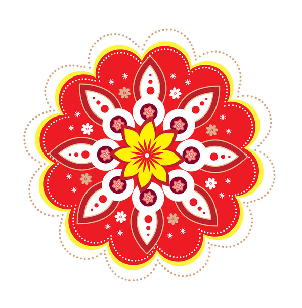 Flower Pattern - Vector, Image